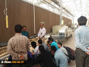 بازدید از گلخانه حضرت فاطمه الزهرا (س) 3