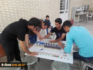 ساخت تابلو کارگاه مدار فرمان الکتریکی  3