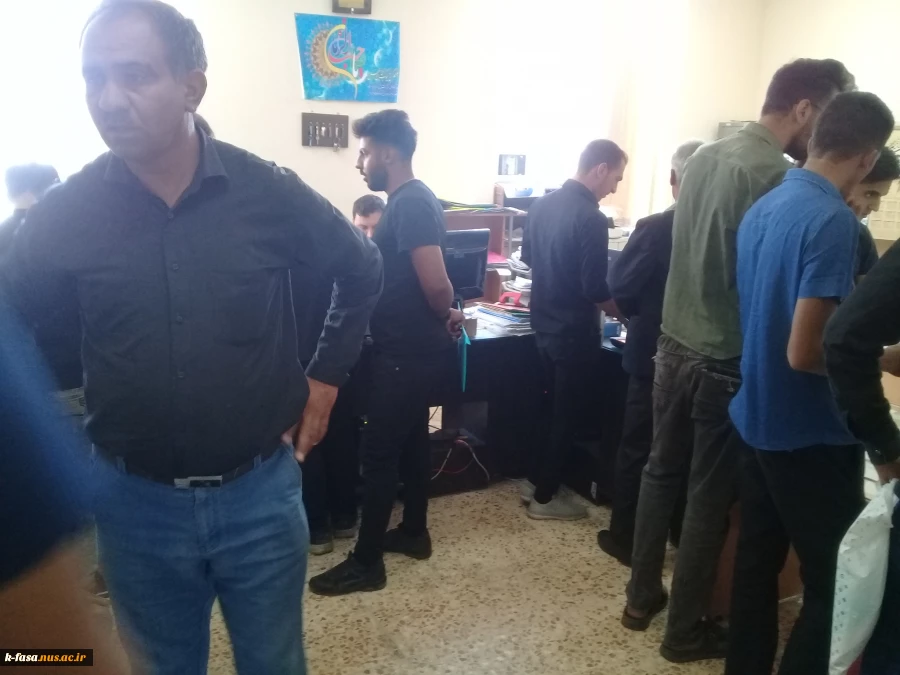 گزارش تصویری از ثبت نام دانشجویان در آموزشکده فنی و کشاورزی فسا 6